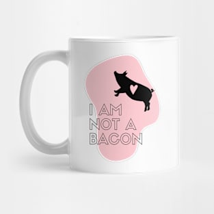 Veggie Funny Vegan Gift Love Pig Mug